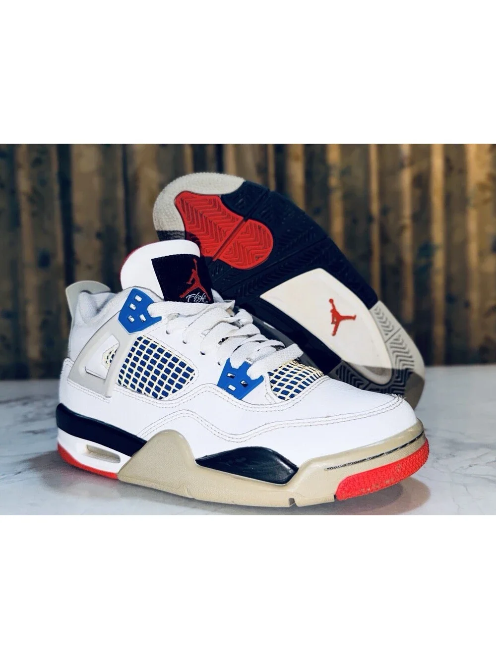 Nike Air Jordan 4 Retro SE 4 408452-146 5Y Women's 6.5